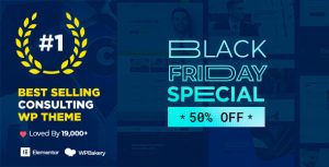 Consulting-商业，金融文字新闻主题-查尔斯源码