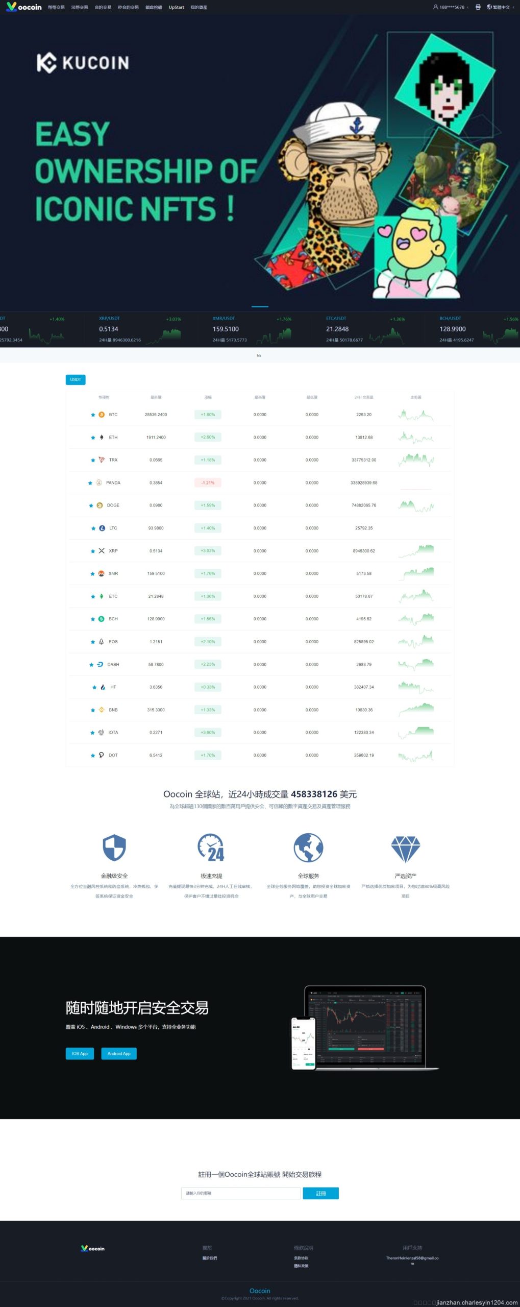 最新二开中英日韩秒合约币币杠杆挖矿申购交易所源码+详细部署文档【代售】-查尔斯源码